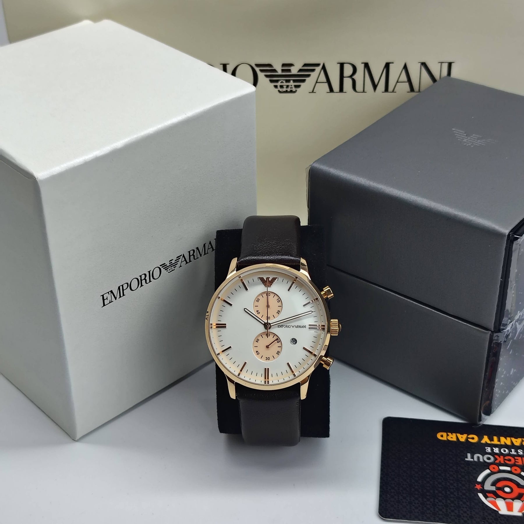 Emporio Armani – Original – AR0398 - 43mm - Men's Watch