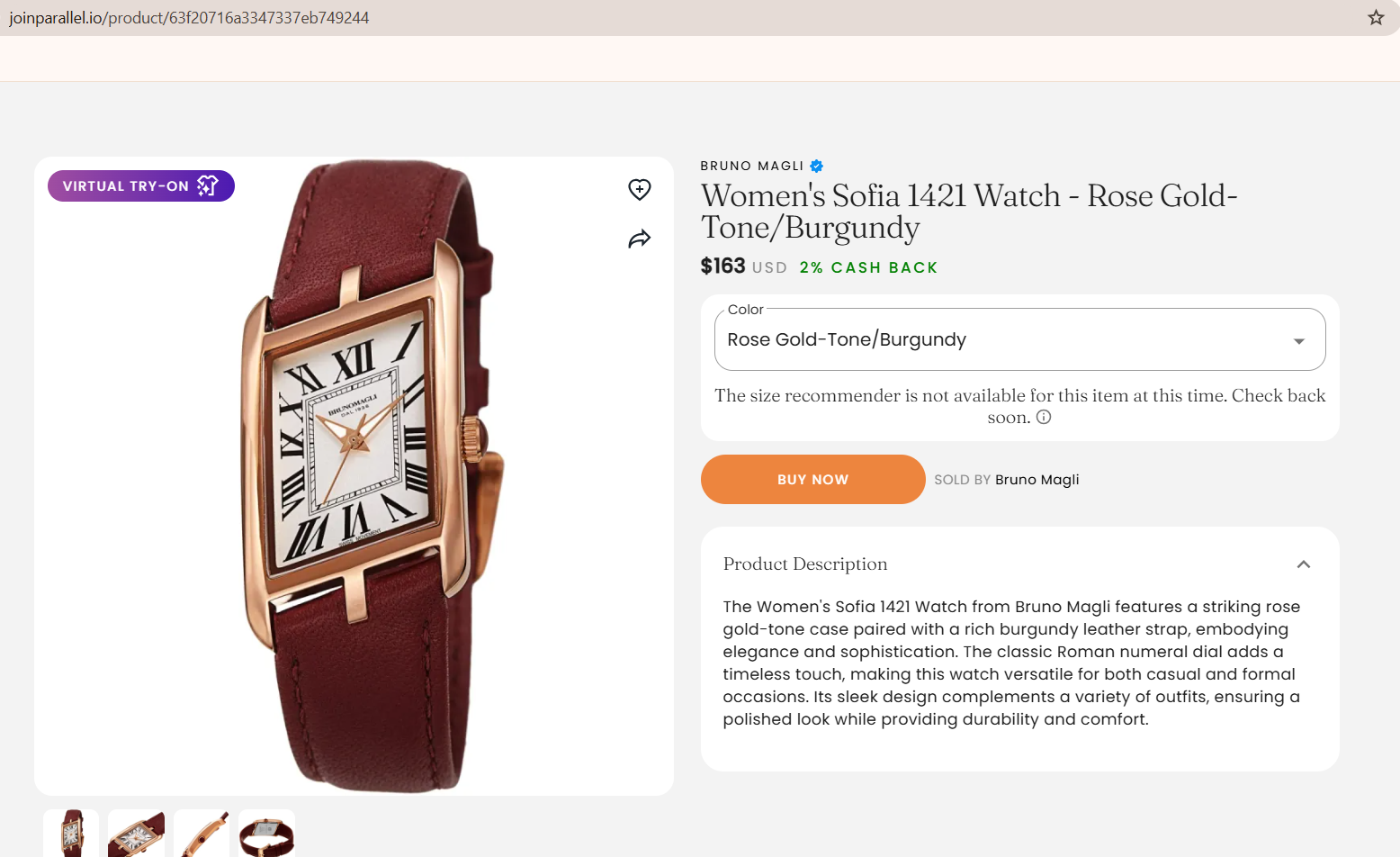 Bruno Magli - Original - Swiss Quartz - 24mm- Women's Watch