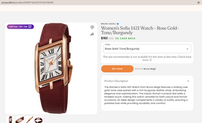 Bruno Magli - Original - Swiss Quartz - 24mm- Women's Watch