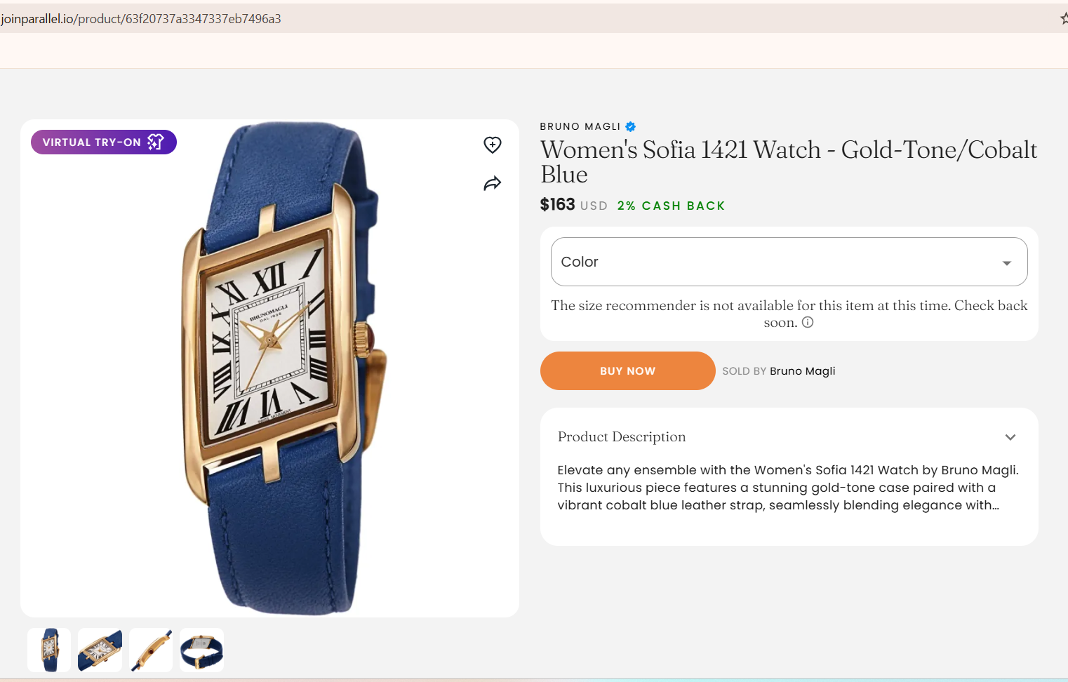 Bruno Magli - Original - Swiss Quartz - 24mm- Women's Watch