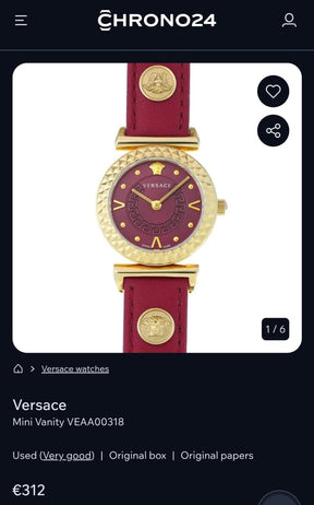 Versace - Original - Swiss Quartz - 28mm - Women's Watch