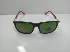 Ray Ban - SG09 - Red/Black - Glass Lens - Sunglass - CHECKOUT