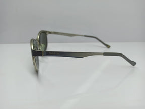 Time Zone - SG61 - Oval - Black/Green - Metal - Budget Sunglass - CHECKOUT
